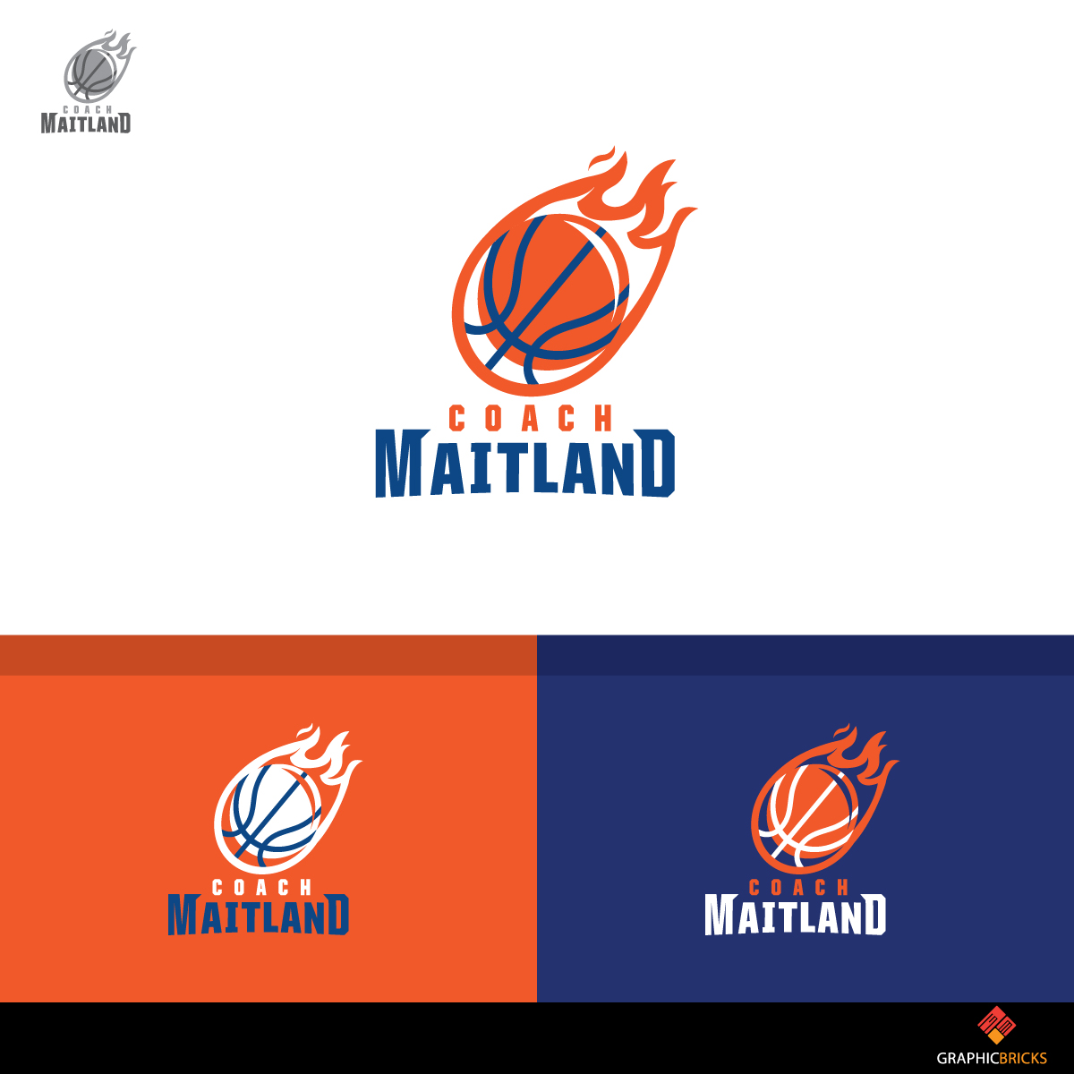 Diseño de Logo por Graphic Bricks para Coach Maitland | Diseño #16007575