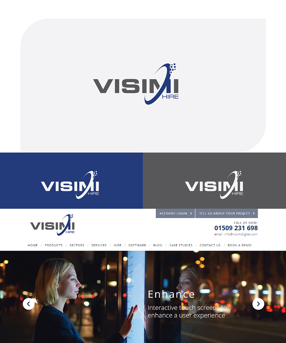 Logo Design by zdmedia for Visimi Digital  | Design #16002661