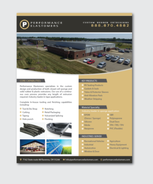 Industrial Rubber Manufacturer Trade-Show Flyer | Postkarten-Design von alex989