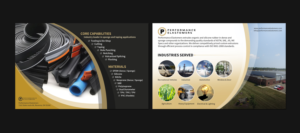 Industrial Rubber Manufacturer Trade-Show Flyer | Postkarten-Design von Gfx.26™