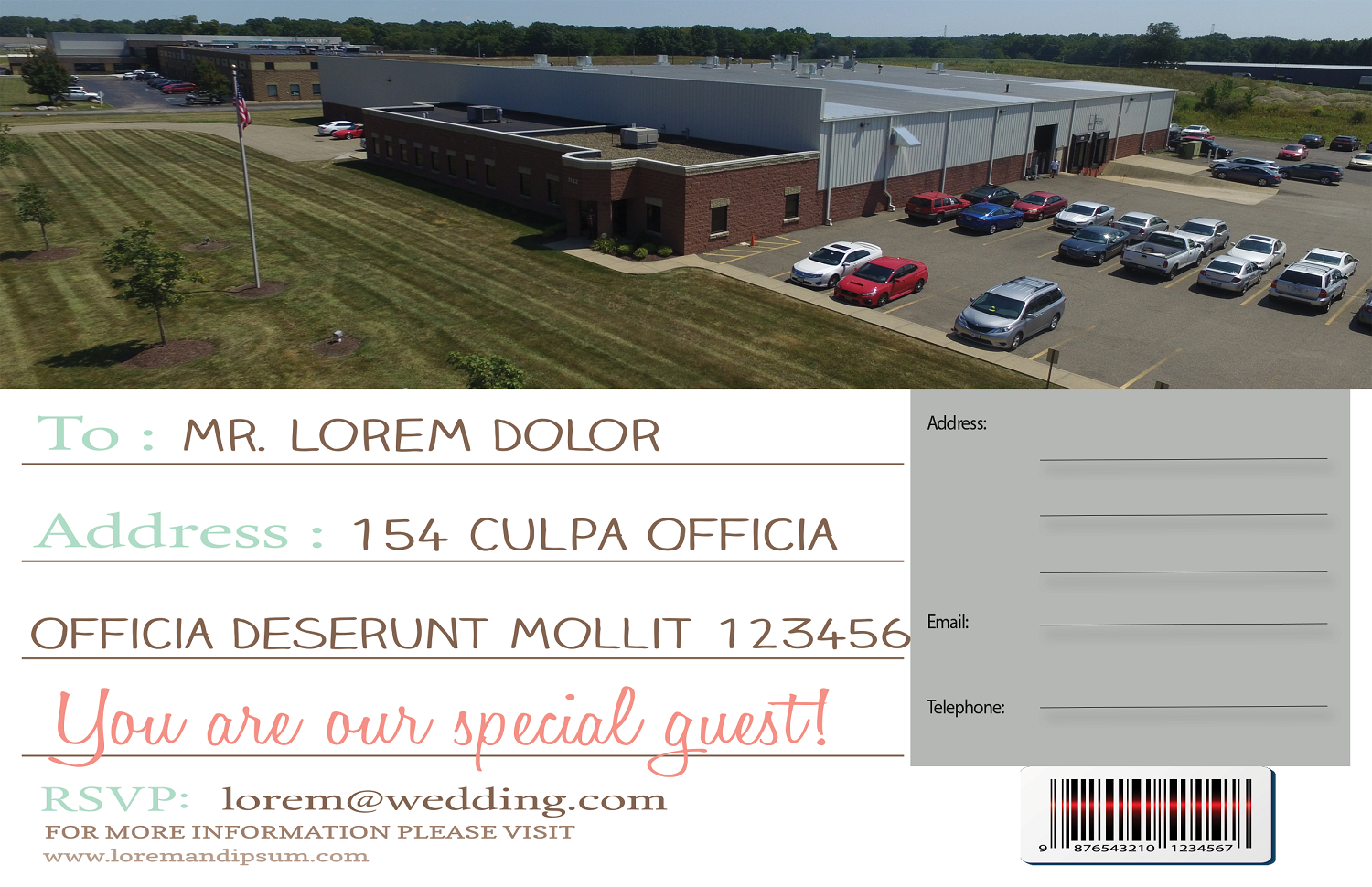Postcard Design by Grebowiec Peter for this project | Design #16007933