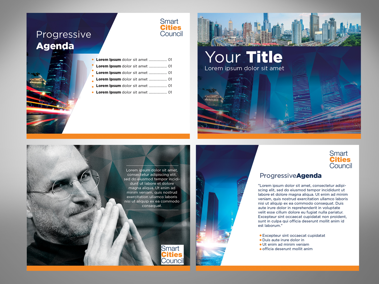 PowerPoint Design by Priyo Subarkah for Smart Cities Council  | Design #16037836