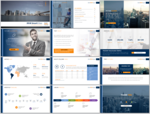 PowerPoint Design by agdesign for Smart Cities Council  | Design: #16031665
