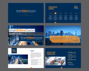 Design de PowerPoint par 4AD pour Smart Cities Council  | Design : #16097649