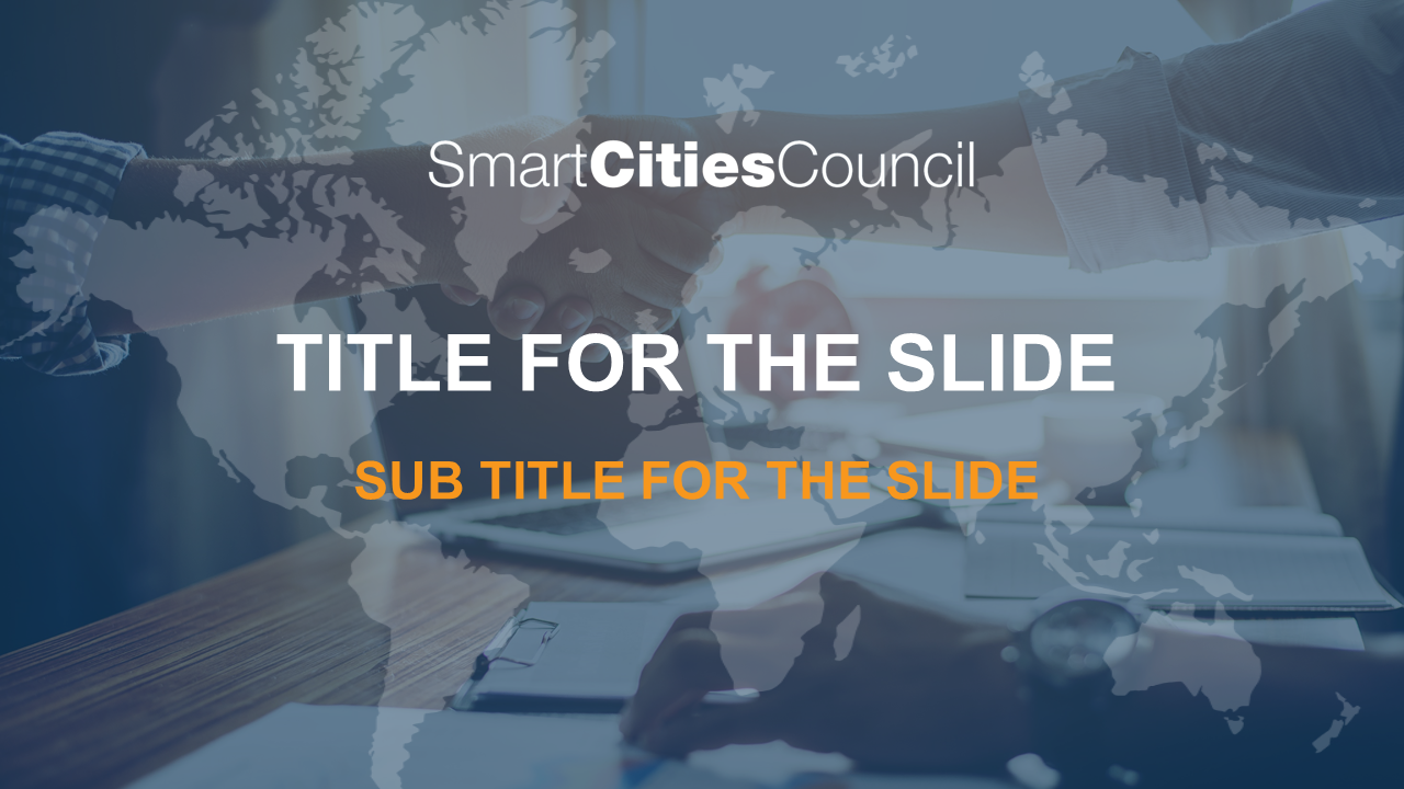 Design de PowerPoint par Astrofx pour Smart Cities Council  | Design #16030806