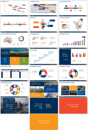 PowerPoint Design by Imazing for Smart Cities Council  | Design: #16008804