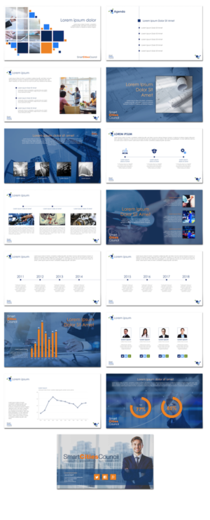 Design de PowerPoint par StonyDog Design pour Smart Cities Council  | Design : #16011435