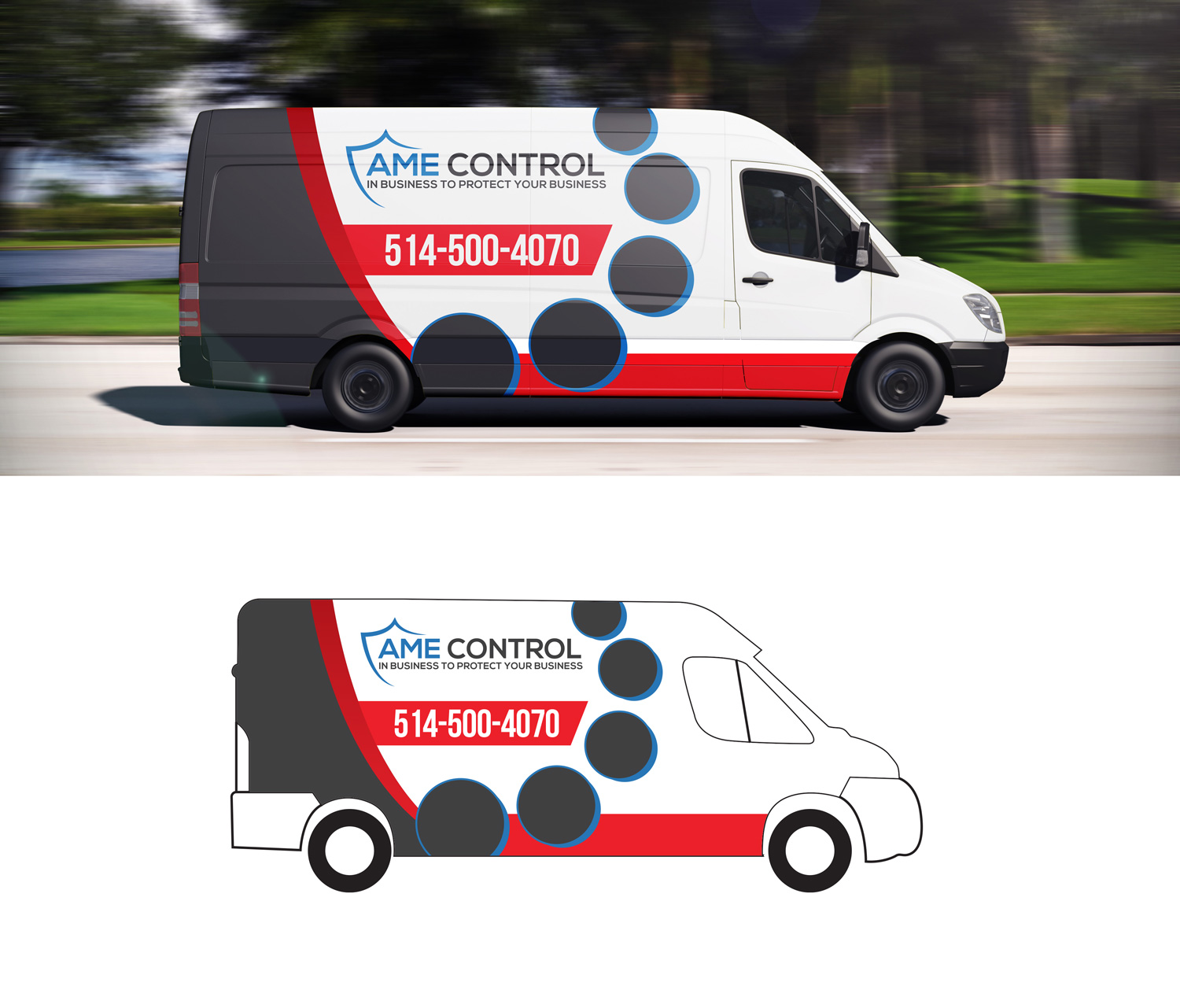 Signage Design by Impressive Sol for ame control | Design #16019533