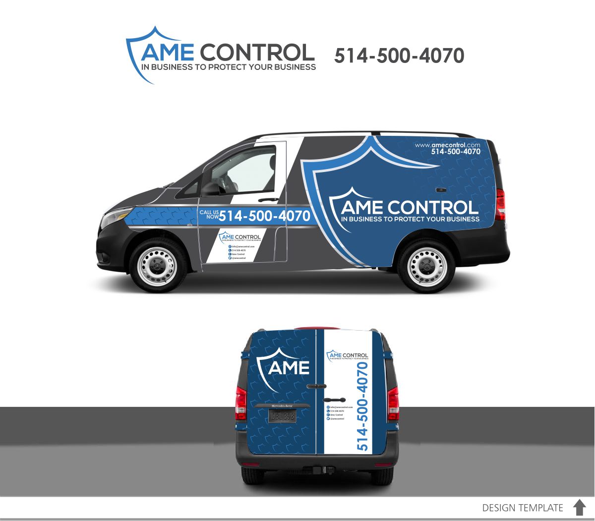 Diseño de Señalética por DesignMX (Renan Mejia) para ame control | Diseño #16051704