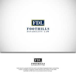 Logo Design by Kingdom Vision for Foothills Disability Law | Design: #16026398