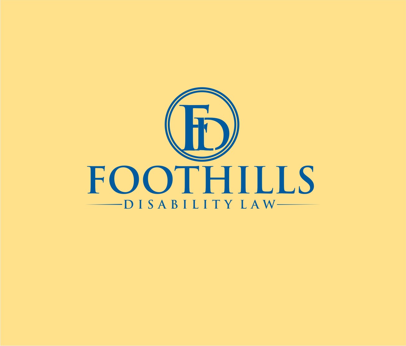Logo Design by delu 003 for Foothills Disability Law | Design #16018329