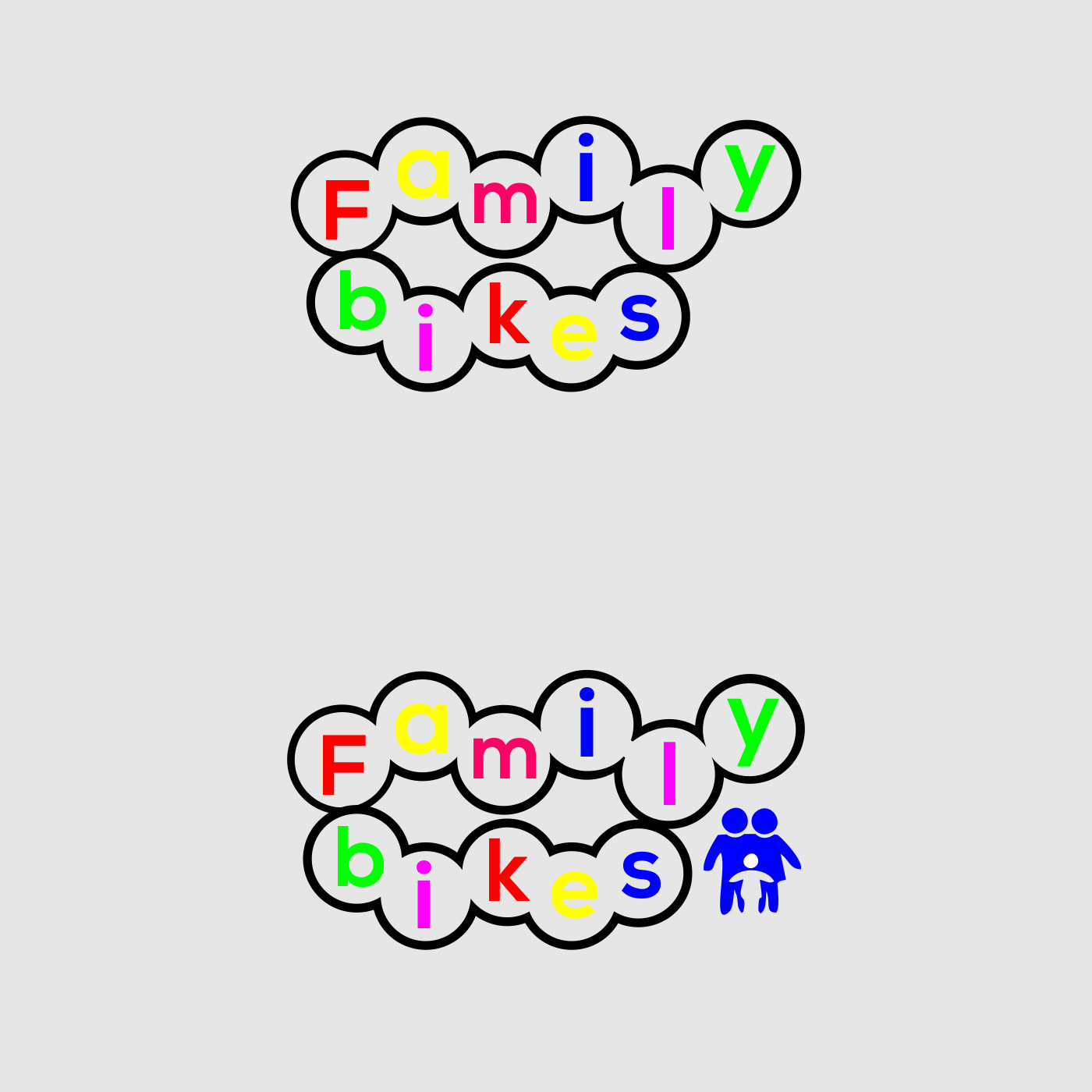 Logo Design by ellesis 2 for Familybikes Wright KG | Design #16043291