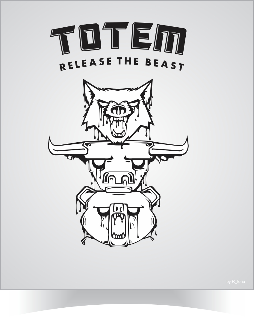 Logo Design by r-toha for Totem | Design #16084994