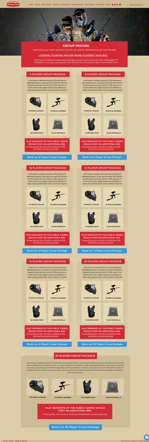 Bold, Personable, Entertainment Web Design for a Company by