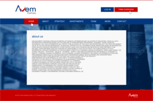 Web Design by INDIAN_Ashok for Avem Partners | Design: #16017601