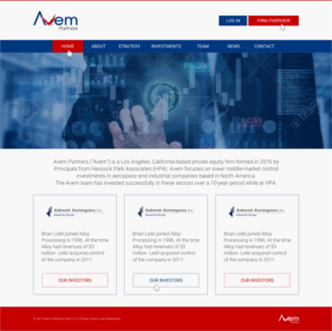 Web Design by INDIAN_Ashok for Avem Partners | Design: #16017602