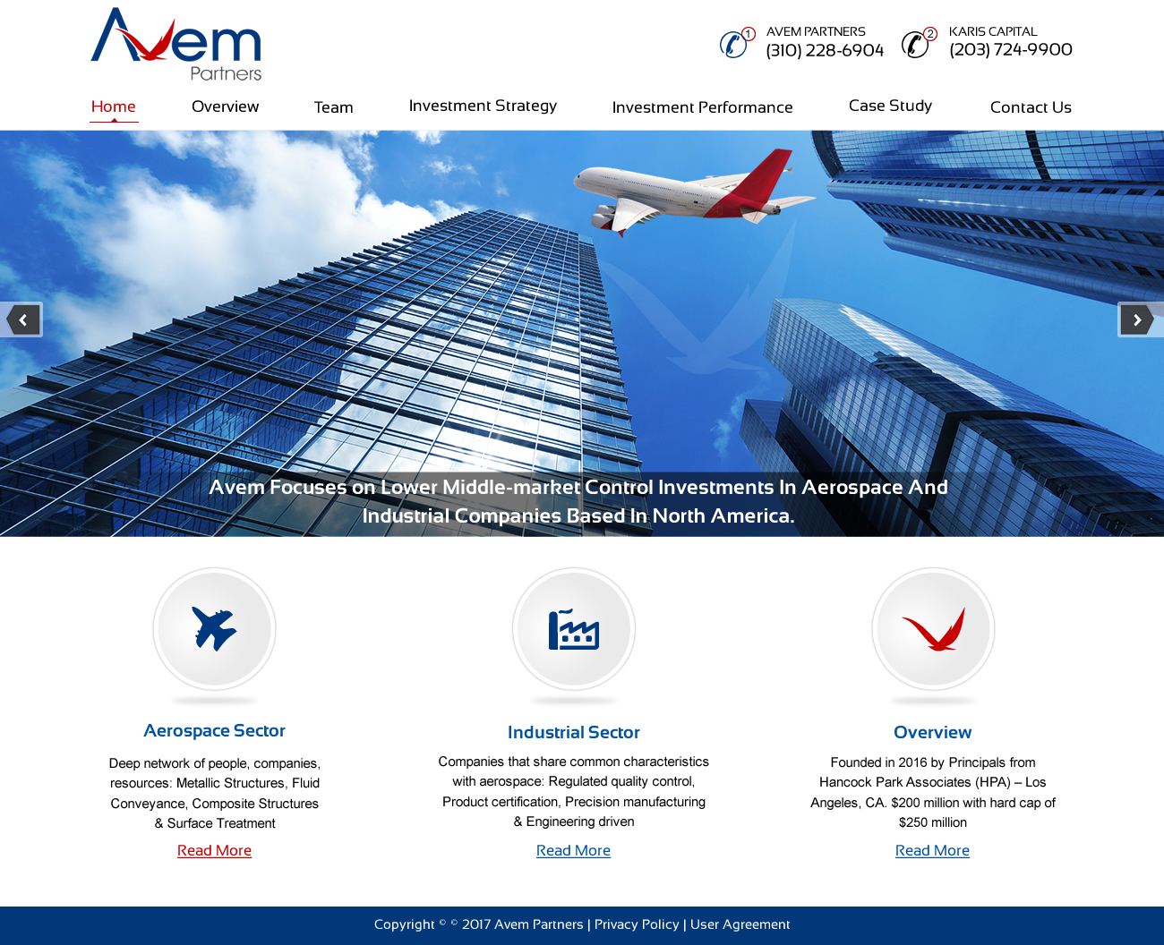 Web Design by harmi_199 for Avem Partners | Design #16051189