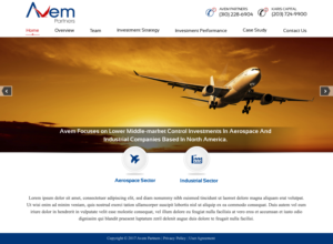 Web Design by harmi_199 for Avem Partners | Design: #16255551