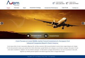 Web Design by harmi_199 for Avem Partners | Design: #16255553