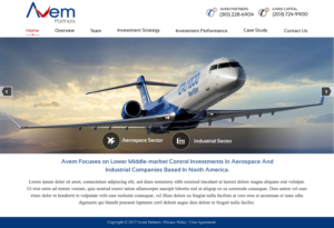 Web Design by harmi_199 for Avem Partners | Design: #16255572