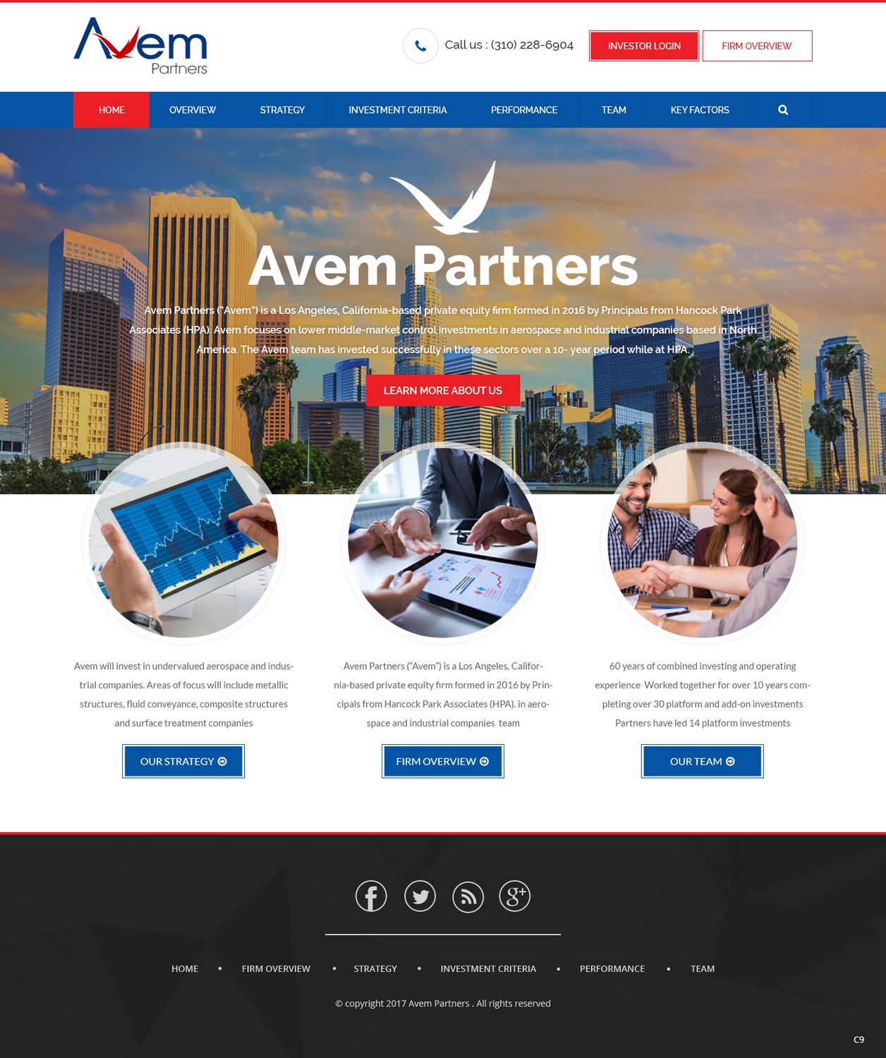 Web Design by pb for Avem Partners | Design #16021779