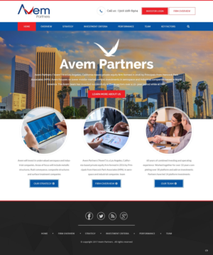 Web Design by pb for Avem Partners | Design: #16021779