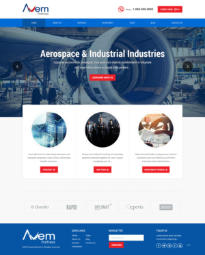 Web Design by pb for Avem Partners | Design: #16021787