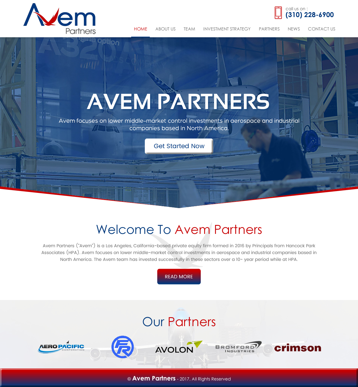 Web-Design von rightway für Avem Partners | Design #16095268