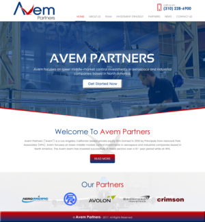 Web Design by rightway for Avem Partners | Design: #16095268