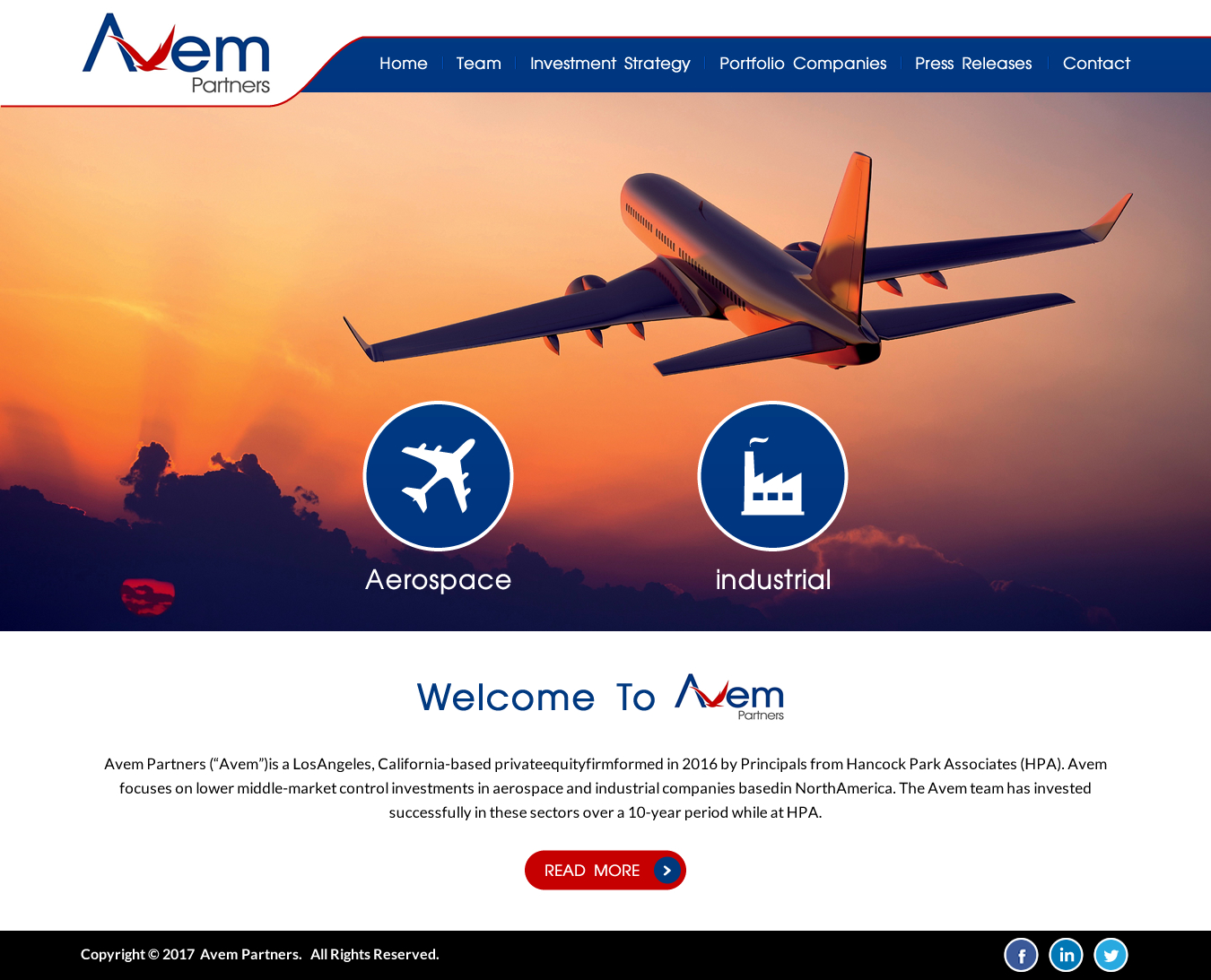 Web Design by Creative Design for Avem Partners | Design #16049948