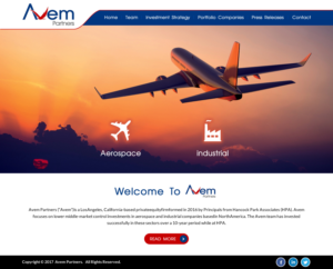 Web Design par Creative Design pour Avem Partners | Design : #16256444