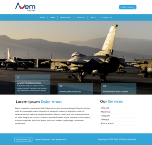 Web Design by lisiaal for Avem Partners | Design #16105882