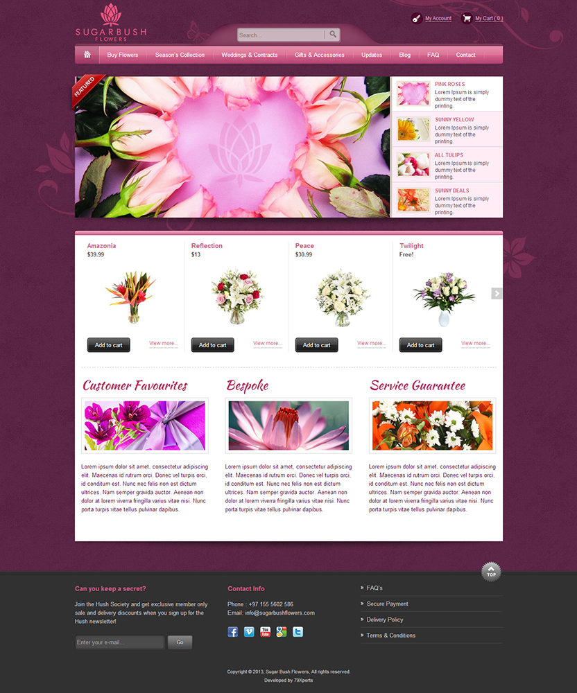 Wordpress Design by M79 for this project | Design #2692818