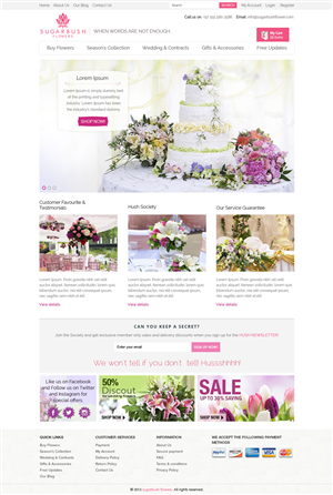 Wordpress Design by Mayank Patel for this project | Design: #2691446