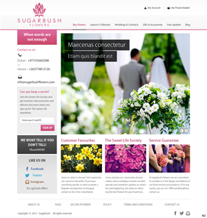 Wordpress Design by pb for this project | Design: #2648866