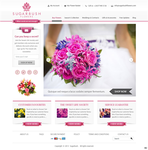 Wordpress Design by pb for this project | Design: #2711172