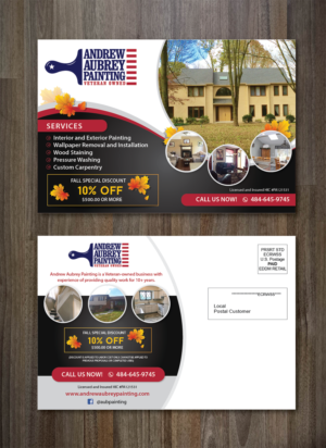 Postcard Design Project( EDDM 6.5in wide x 9in ) | Postcard Design by alex989