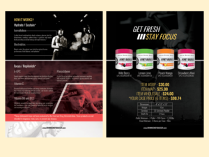 Diseño de Brochure por LeonFX para Honey Badger, LLC | Diseño: #16064157