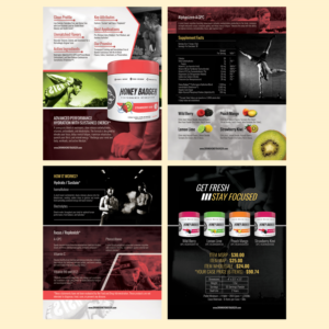 Diseño de Brochure por LeonFX para Honey Badger, LLC | Diseño: #16065143