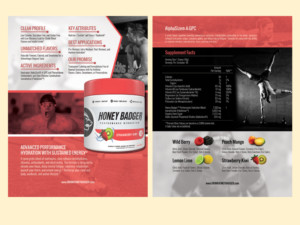 Diseño de Brochure por LeonFX para Honey Badger, LLC | Diseño: #16065583