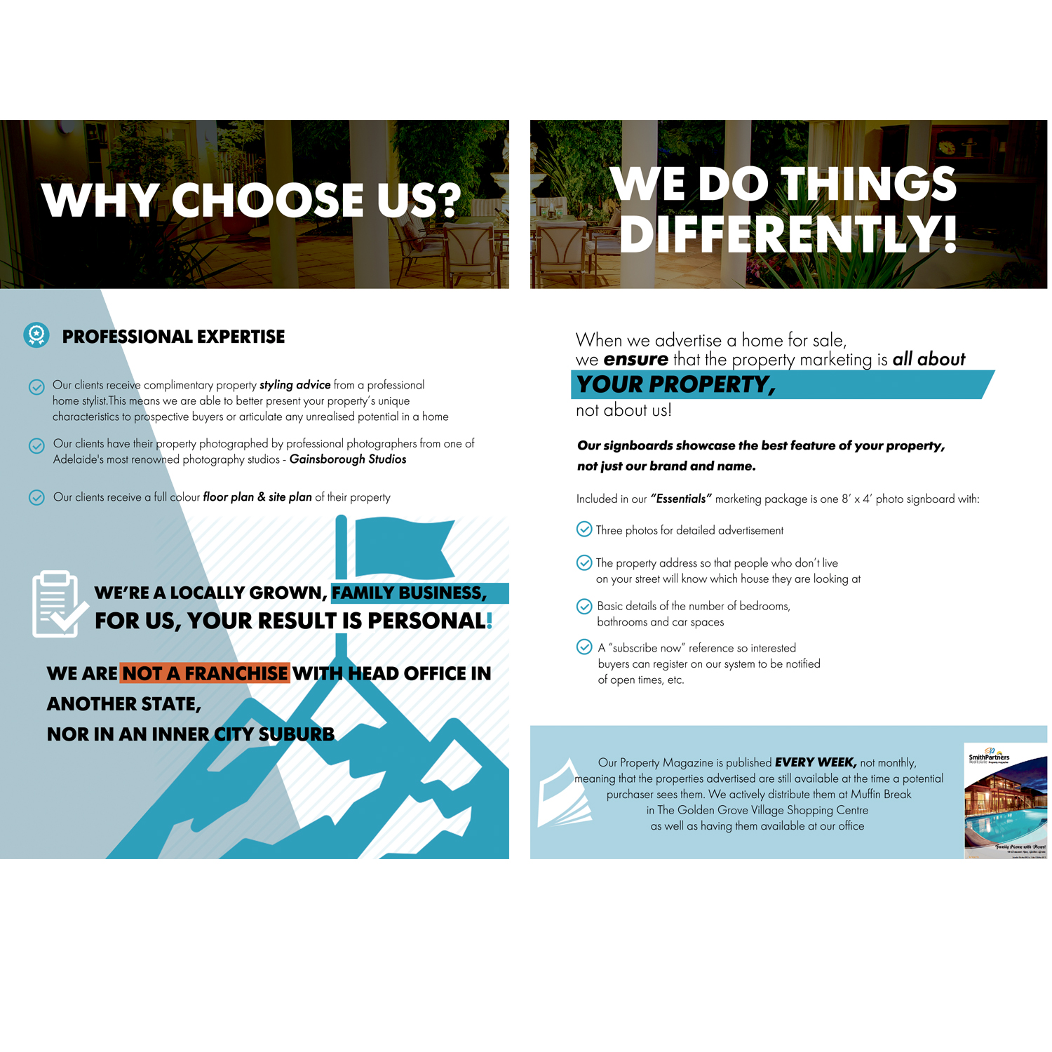 Magazine Design by kingslain for Smith Partners Real Estate | Design #16077021