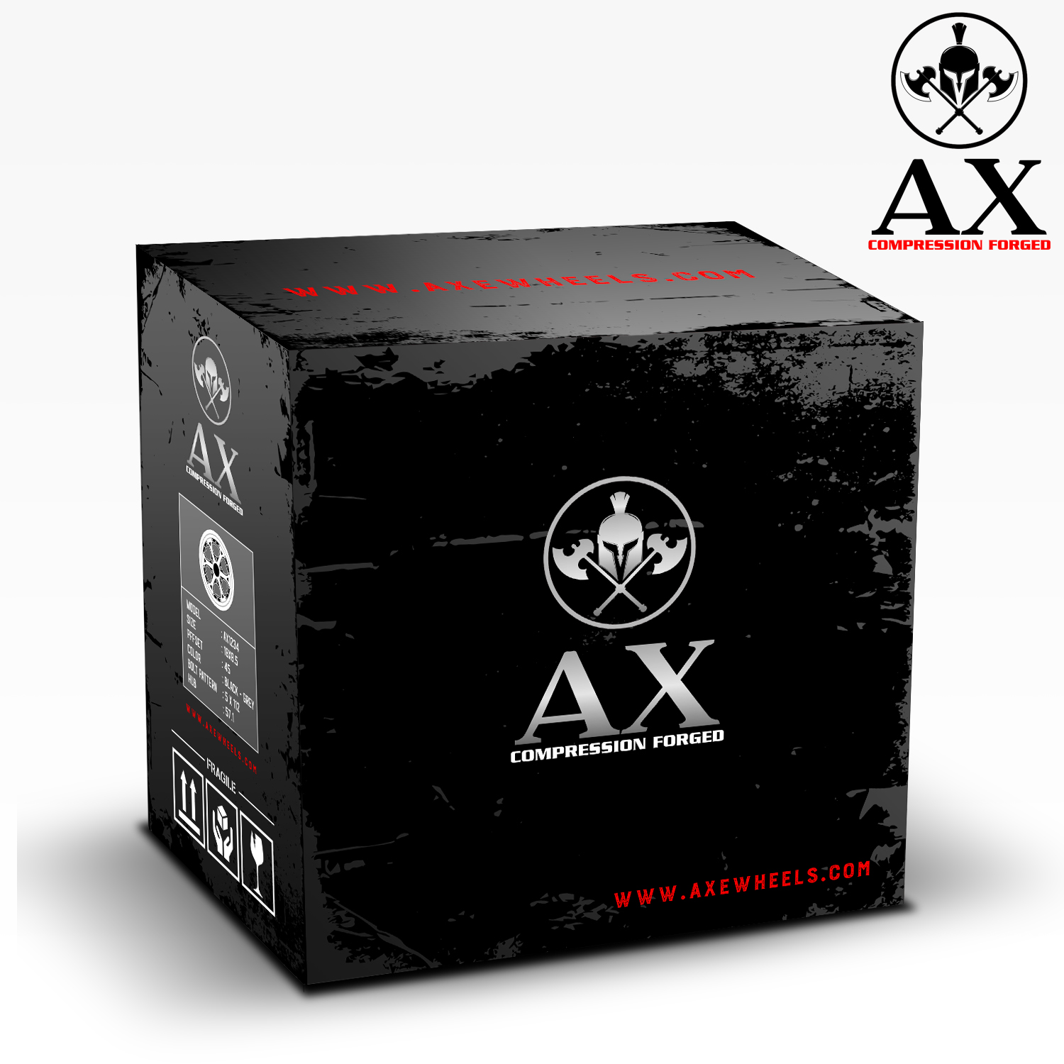 Packaging Design by HeriH for Lenso Wheels | Design #16080958