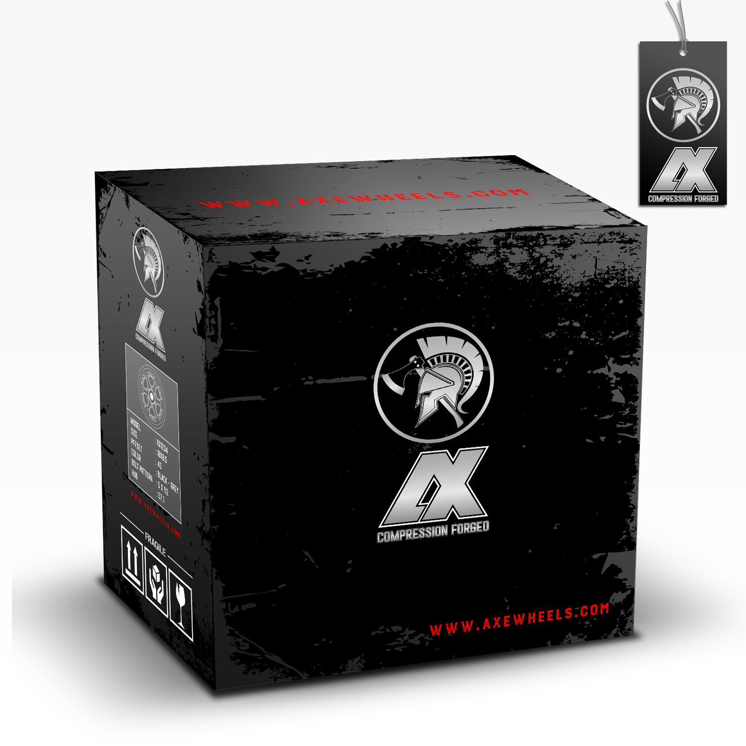 Packaging Design by HeriH for Lenso Wheels | Design #16100119