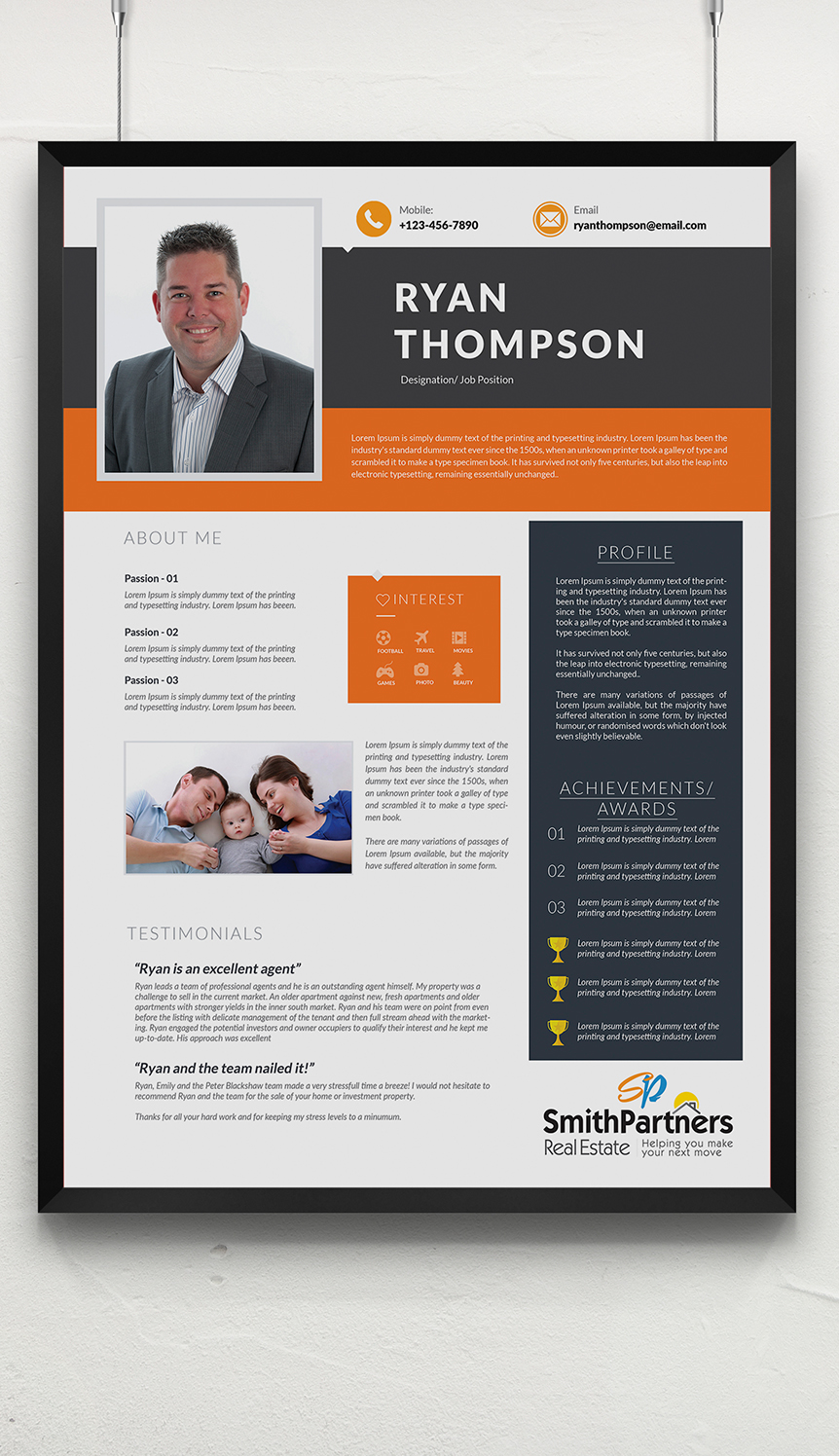 Poster Design by Venkat for Smith Partners Real Estate | Design: #16061795
