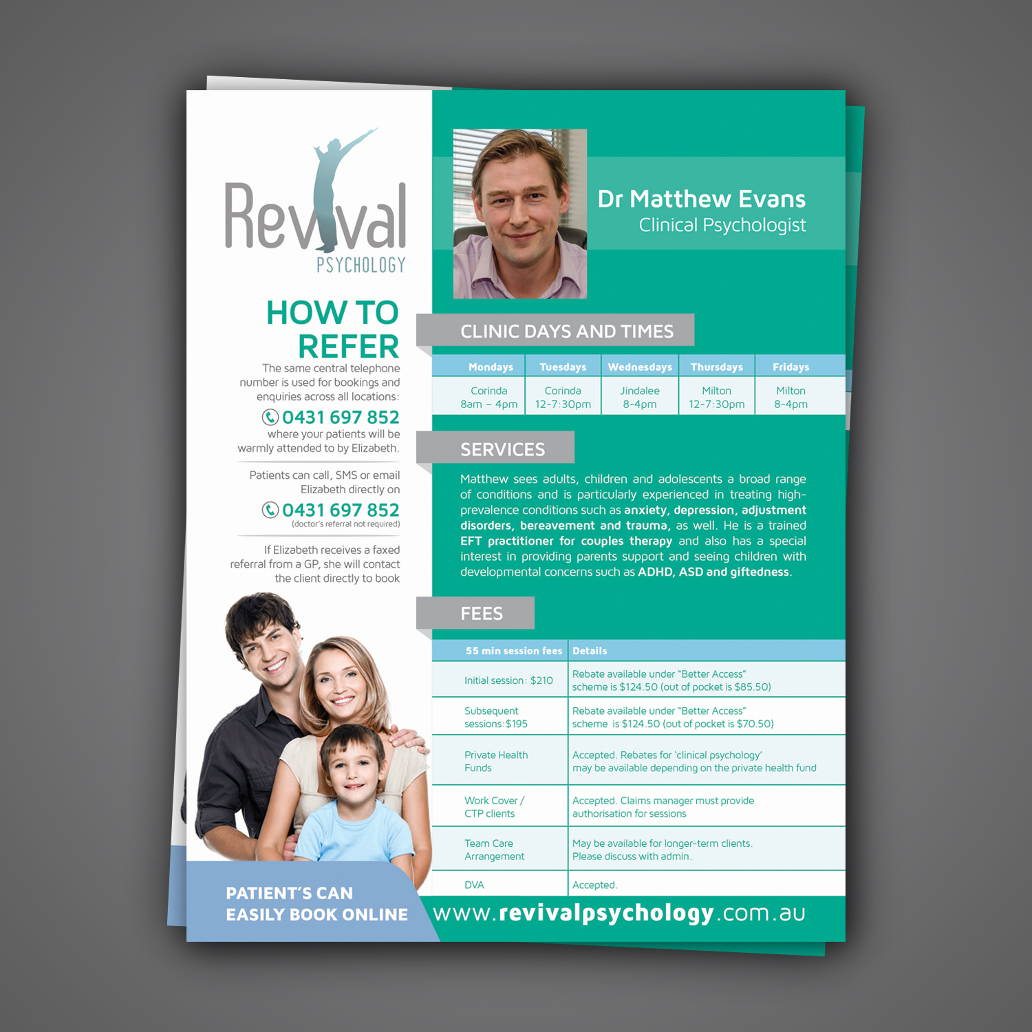 Flyer Design by Mariyam Khan for this project | Design #16031050