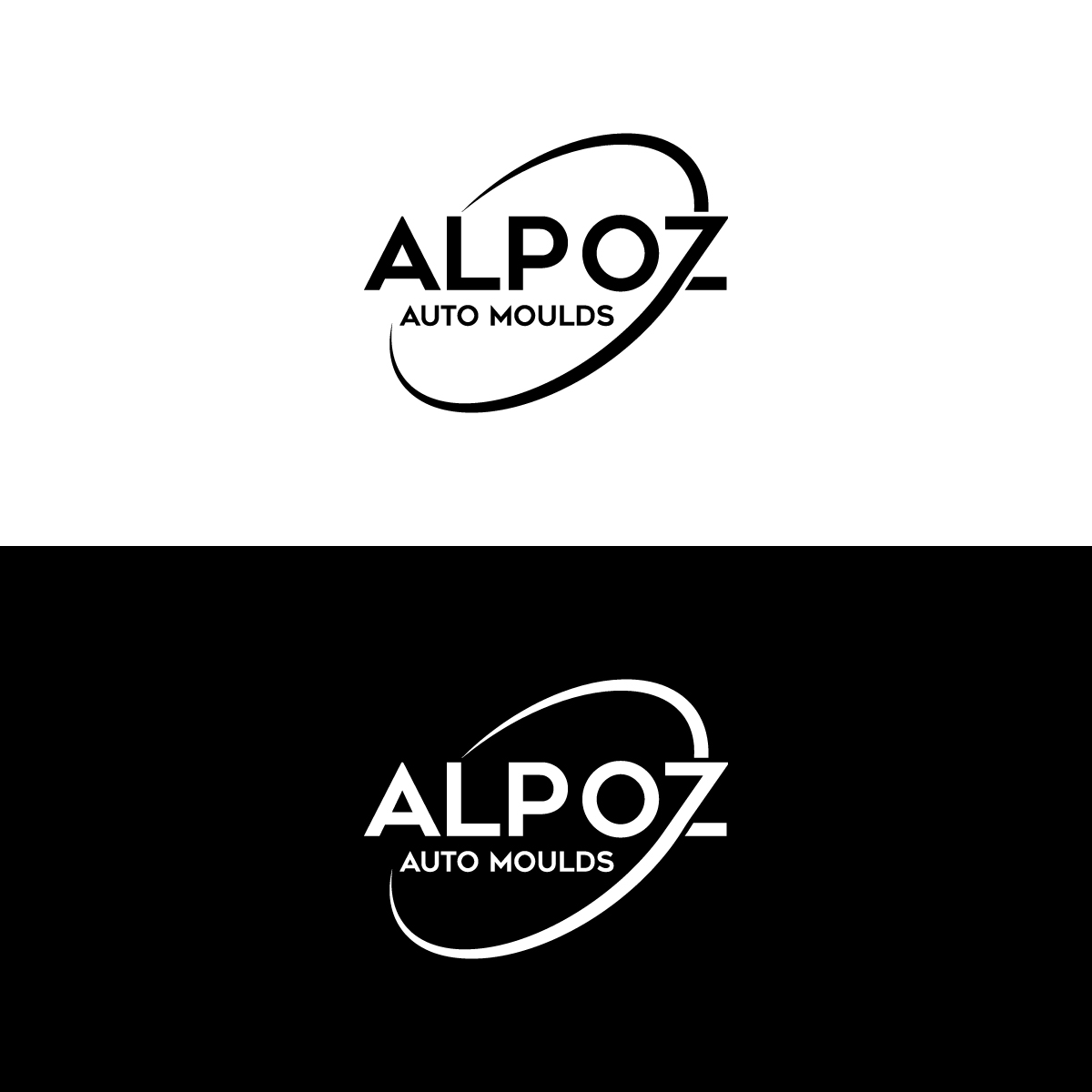 Logo Design by Logoplain for ALP Oz Auto Moulds | Design: #16056650
