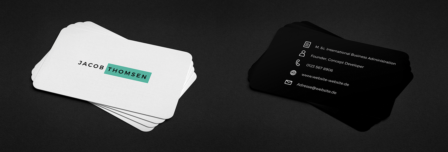 Visitenkarten-Design von JK18 für dieses Projekt | Design #16014823