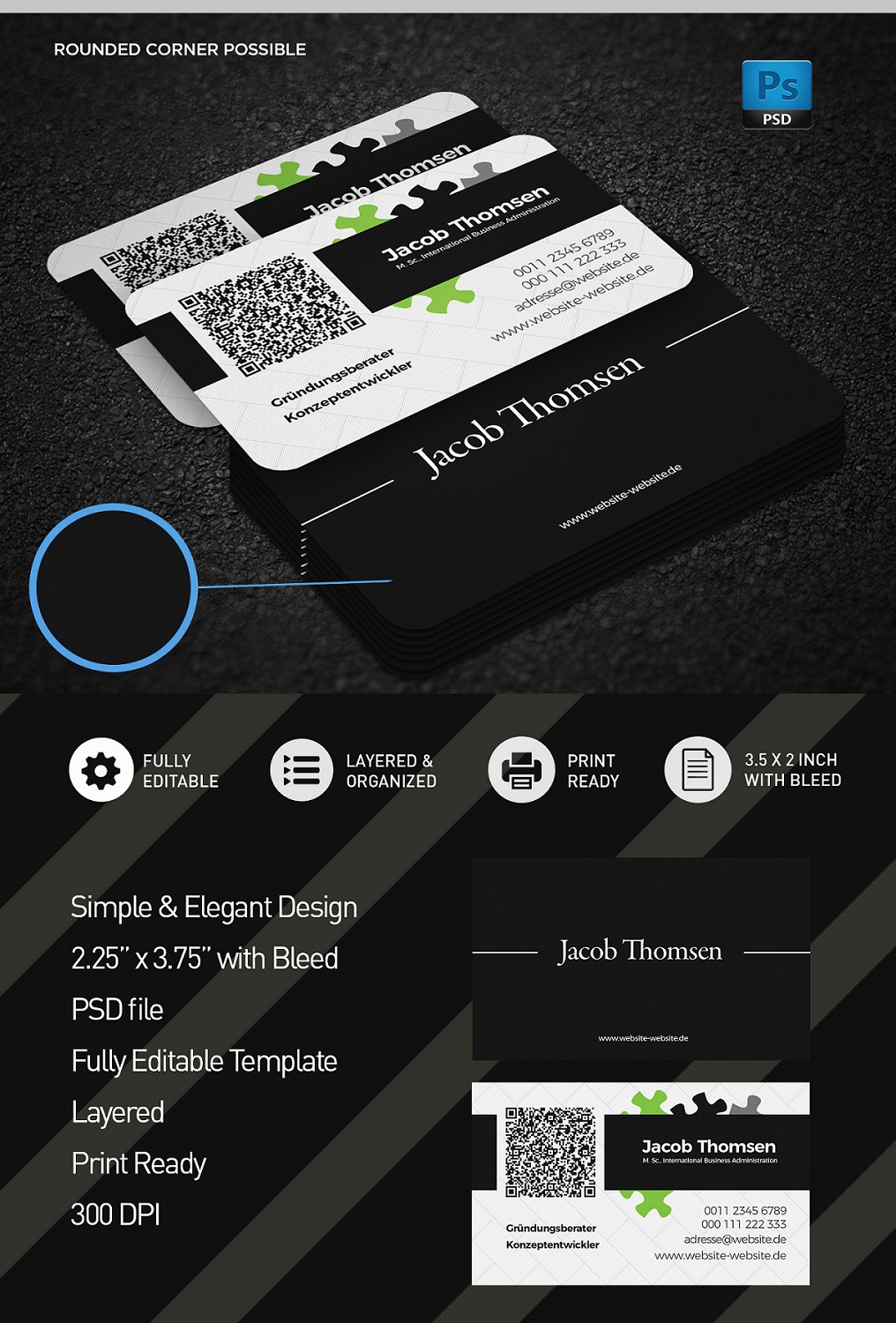 Business Card Design by pitulas for this project | Design #16050514
