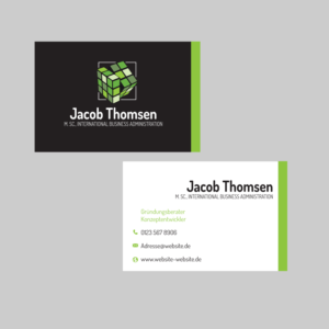Business Card Design by cosmicline for this project | Design: #16011355