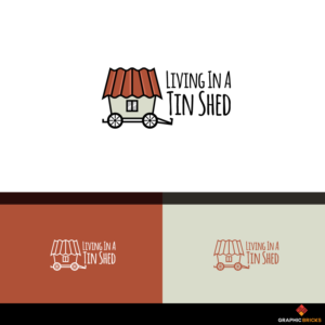 Living in a Tin Shed .    or LIATS | Diseño de Logo por Graphic Bricks